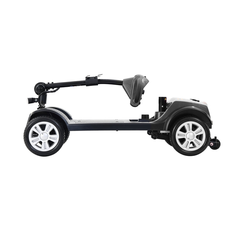 BUG HULL SPORT RED 4 Wheels Outdoor Compact Mobility Scooter with 2pcs*12AH Lead acid Battery